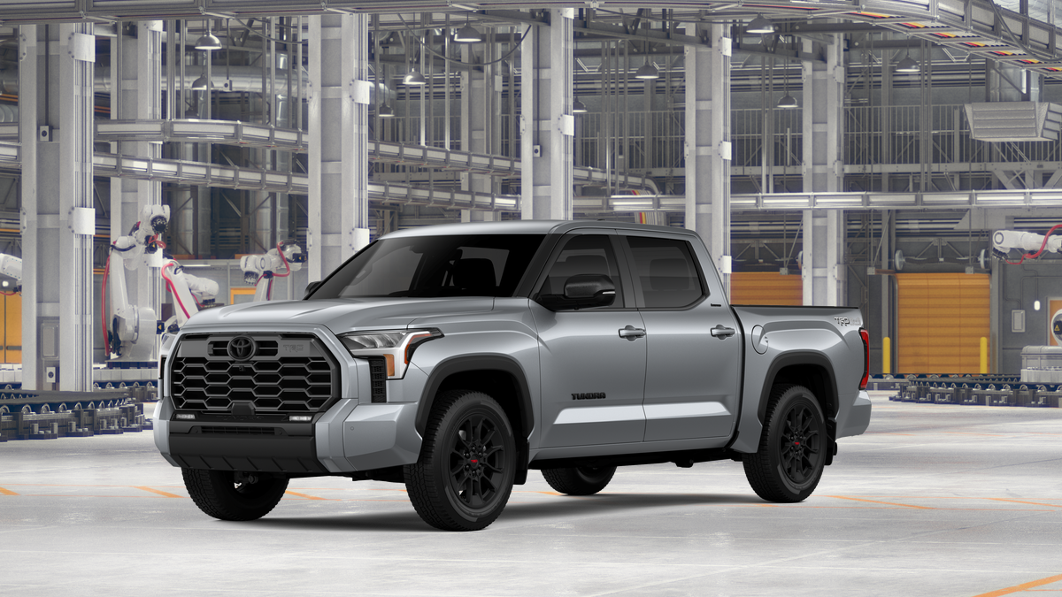 2026 Toyota Tundra Limited in Celestial Silver Metallic — front three-quarter view