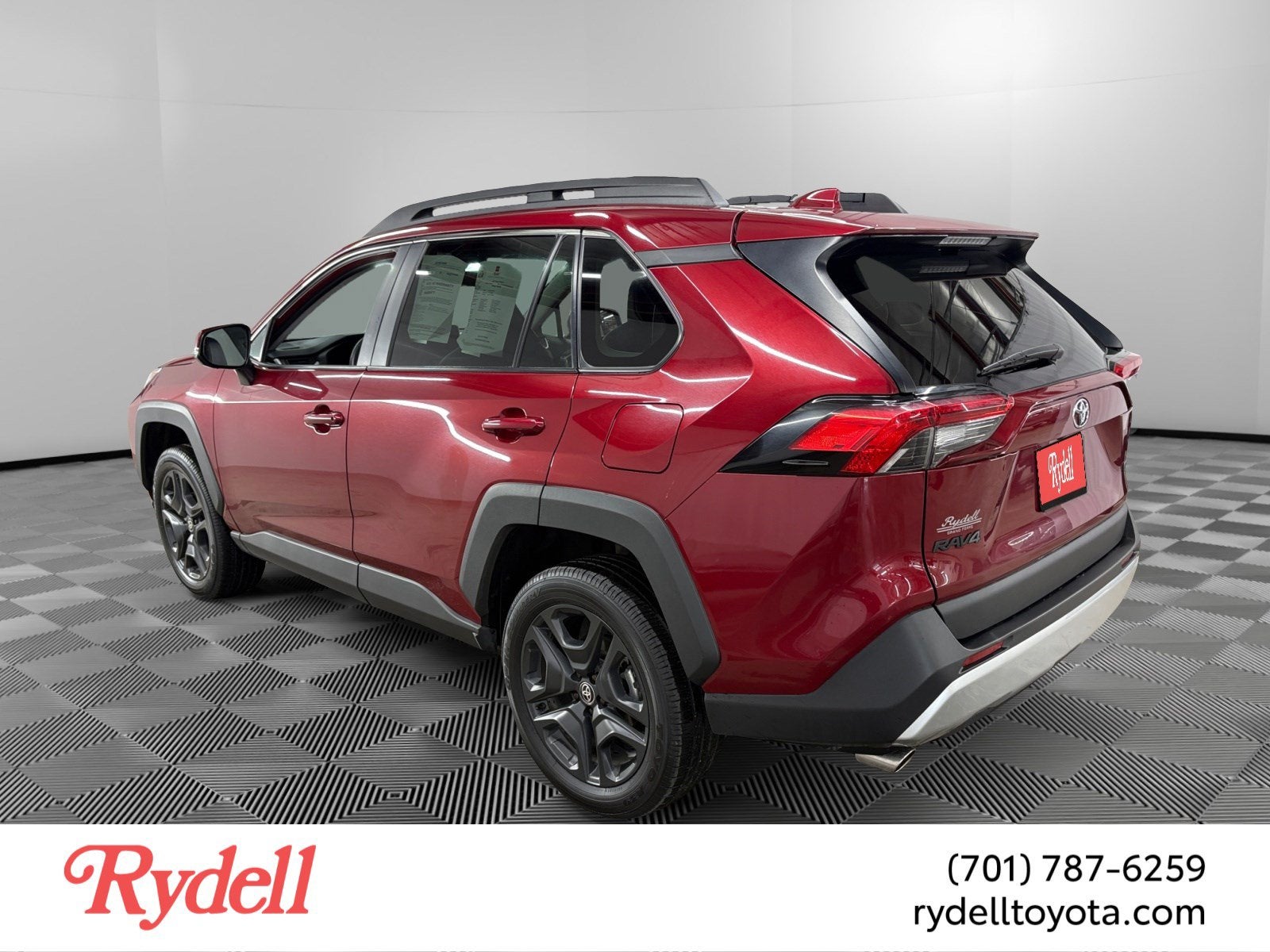 2024 Toyota RAV4 — rear three-quarter view