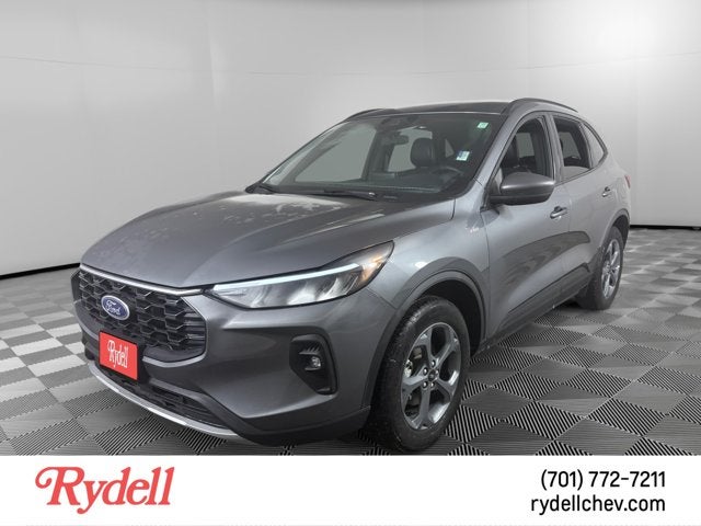 2025 Ford Escape ST-Line Select in Carbonized Gray — front three-quarter view